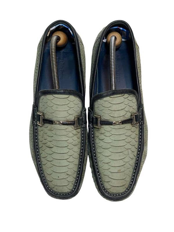 ermenegildo zegna driver loafers 100% authentic 7