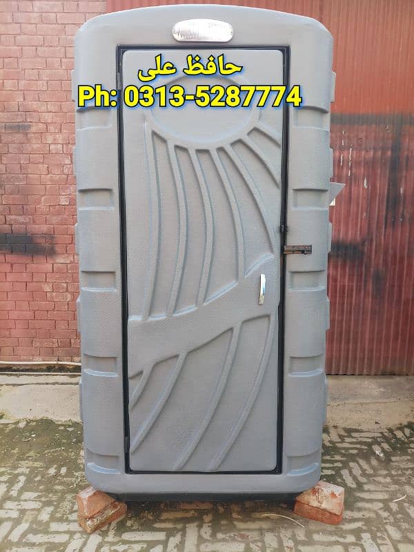 Portable toilet-washroom/prefab guard room/porta cabin/store Container 8