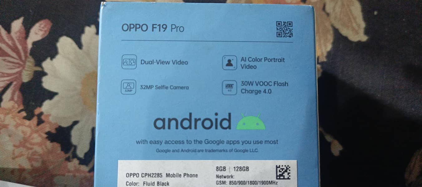 Oppo F19 pro, 8/128, condition 10/10 1