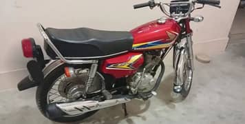 Honda 125 CG 2019 model for urgent sale