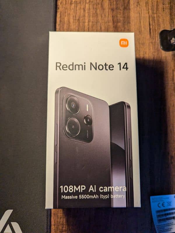 Redmi Note 14 Box Opened Only 0