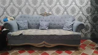 Sofa set / 6 seater sofa / wooden sofa / sofa poshish / sofa for sale