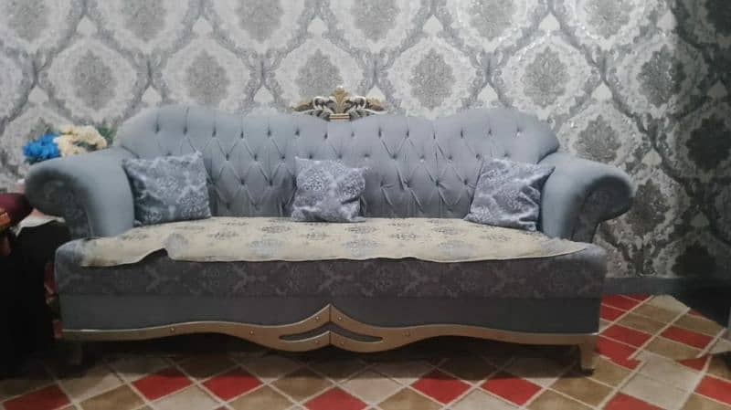 Grey full Sofa set 0