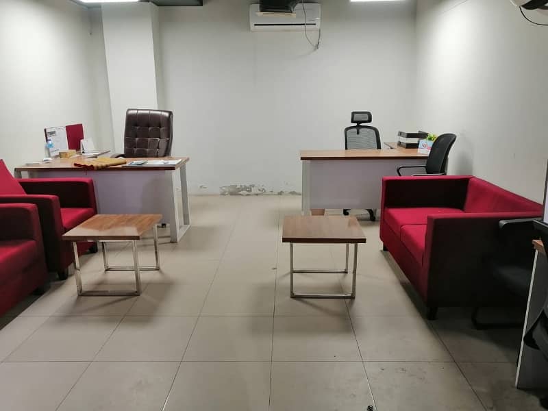 Well-constructed Fully Furnished Office Available For rent In Model Town Link Road 2