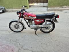 Honda 125 2016 ISB Num