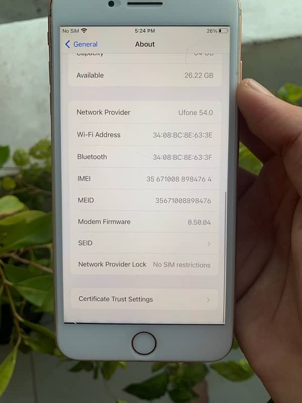 Iphone 8 Plus Non Pta 64gb  Watsapp 03044873819 8