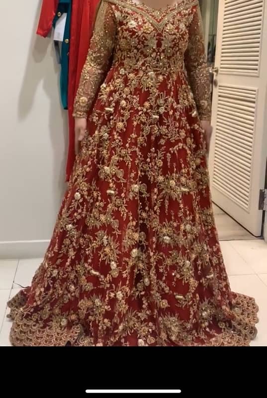 Red Bridal Lehnga (Not used) 1