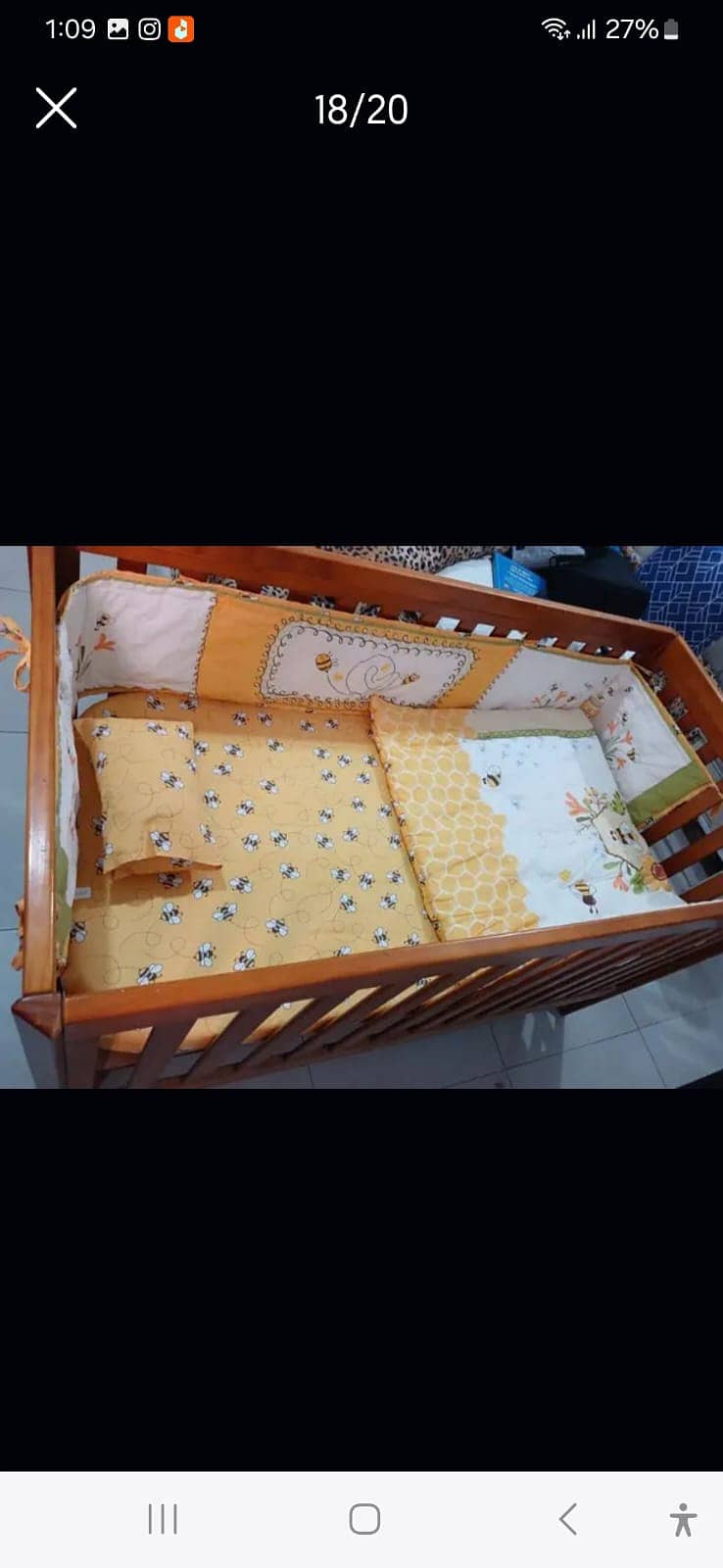 Kids Cot | Baby Play Pen | Kids Carry Cot For sale 6