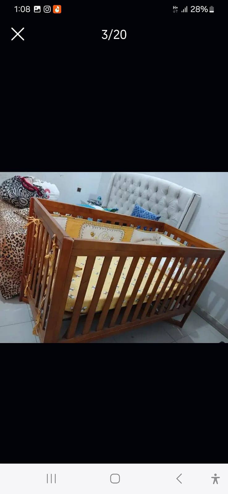 Kids Cot | Baby Play Pen | Kids Carry Cot For sale 18