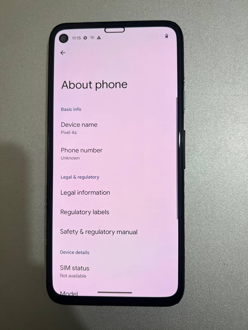 Google Pixel 4a 4G 4