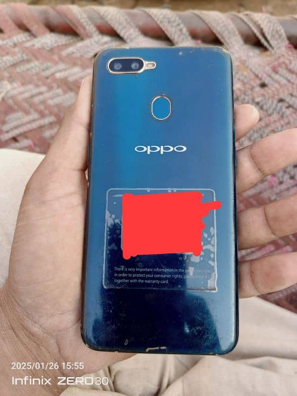 old model oppo A7  mobile phone  for sale 1