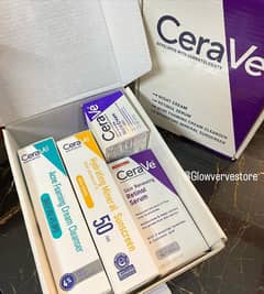 Glow with CeraVe's Full Routine: 4-in-1 Skincare Bundle