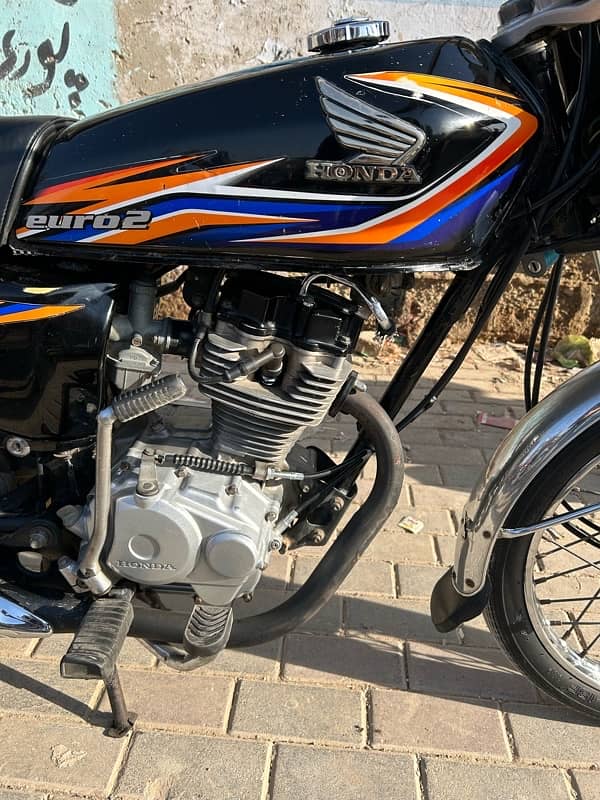 honda cg 125 multan number 1