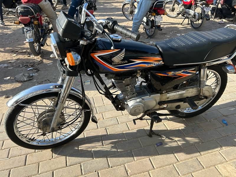 honda cg 125 multan number 3