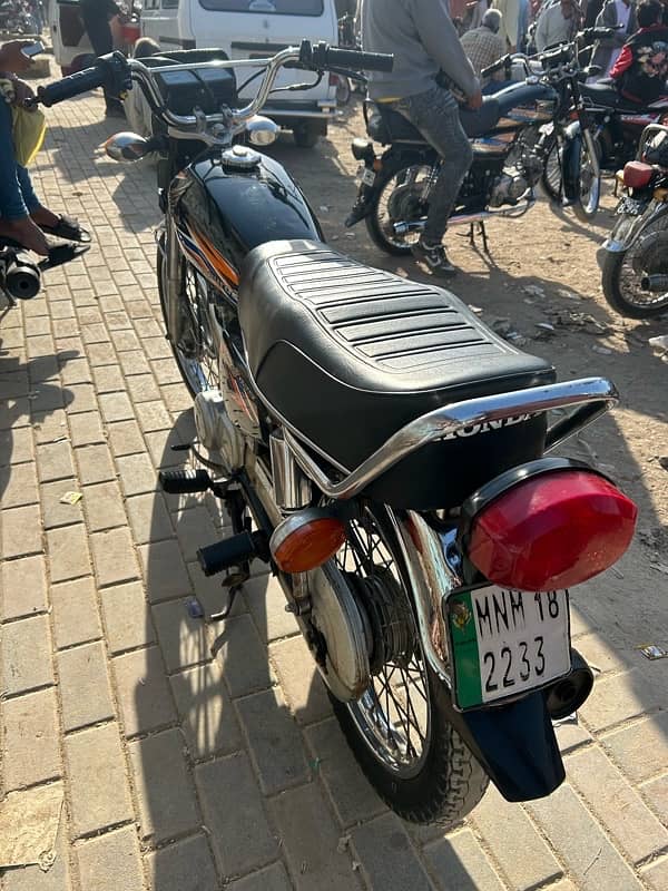 honda cg 125 multan number 5