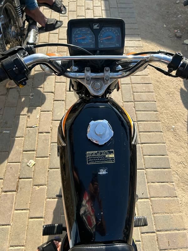 honda cg 125 multan number 7