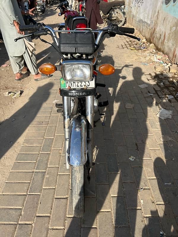 honda cg 125 multan number 8