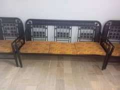 Iron sofa set