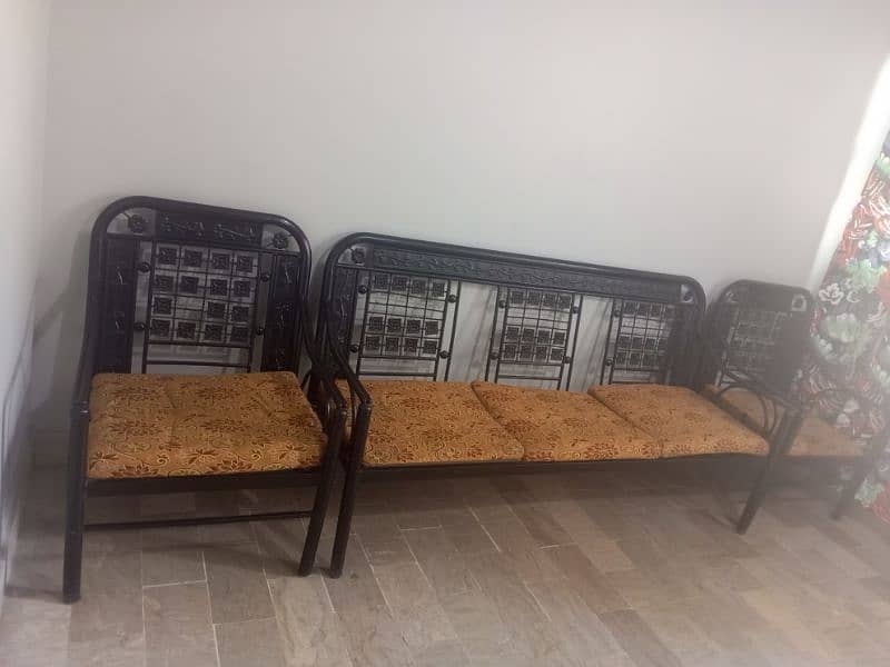 Iron sofa set 3