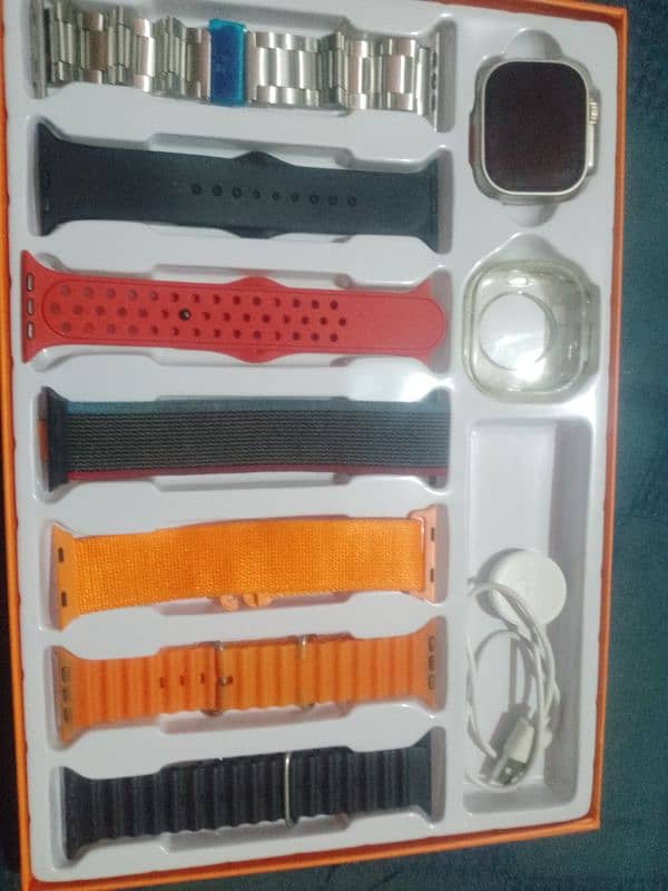 smart watch Ultra 9 with 7 straps 1