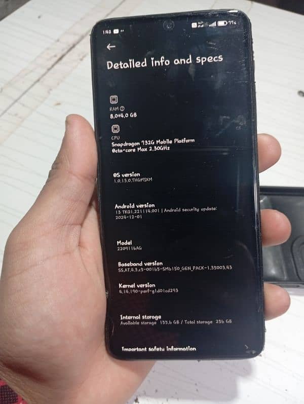 Redmi Note 12 pro 8/256 1