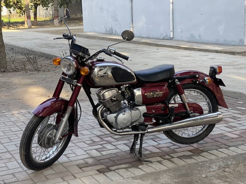 Honda CD 200 1984 11