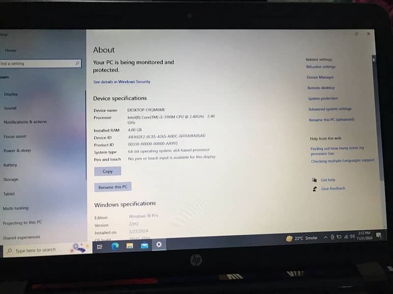 HP Laptop Black 4