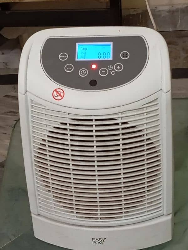 Electric Fan heater working like new Easy home brand urgent for sale 1