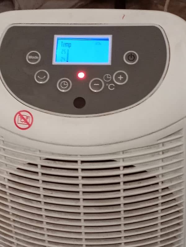 Electric Fan heater working like new Easy home brand urgent for sale 0