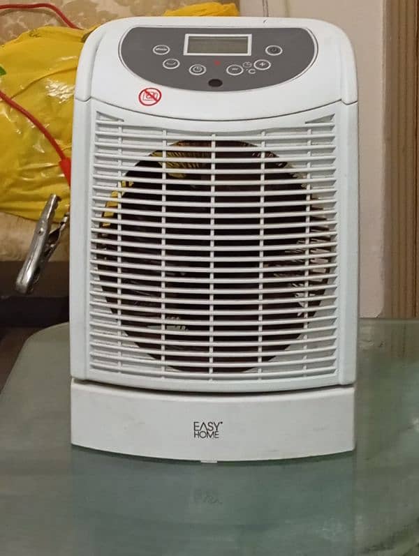 Electric Fan heater working like new Easy home brand urgent for sale 2