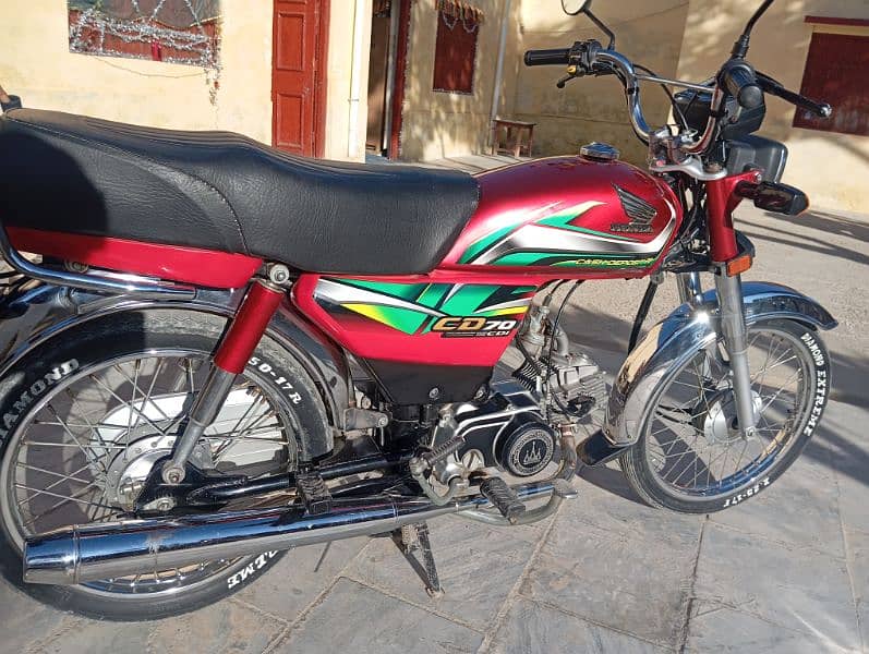 Honda CD 70 2022 Model for Sale - Excellent Condition 0