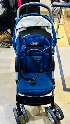 Graco Pram/Stroller Imported Slightly Used Full Option Heavy Duty