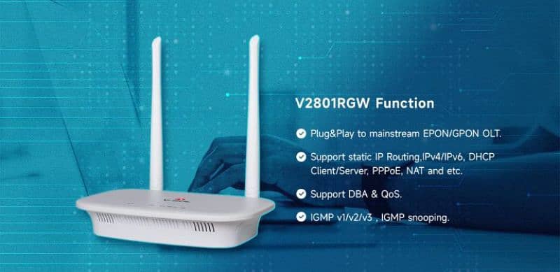 V-SOL 1GE WiFi XPON ONU V2801RGW 7