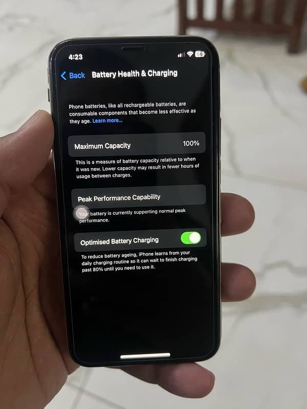 i’m selling iphone X 64gb pta approved 100% health 5