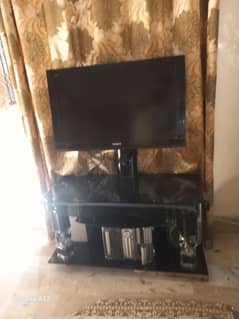 LED/TV trolley glass.