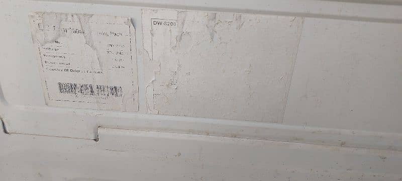 Dawlance DW-8200 Semi-Automatic Washing Machine (Used, Needs Repair) 12