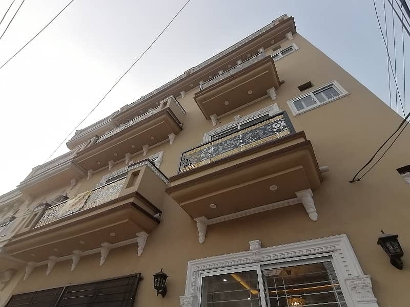 Well-Constructed Brand New House Available For Sale In Marghzar Officers Colony 5