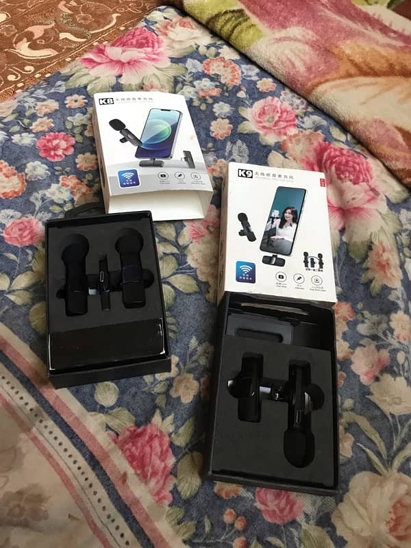 Three mikes connect with 1 device 0