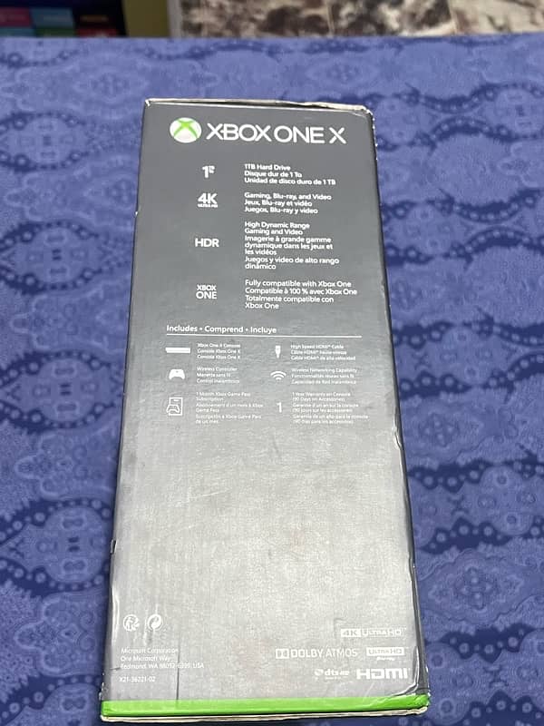 xbox one x 1tb 4