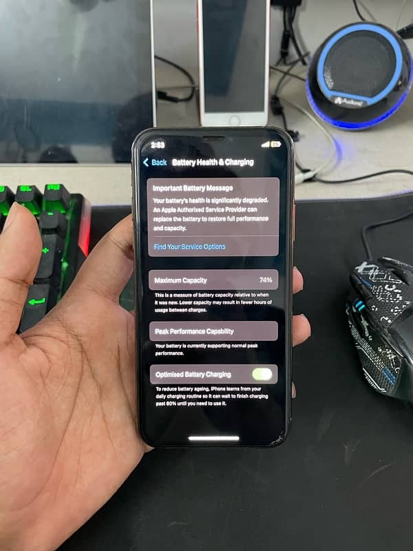 Iphone Xs 64 Gb Pta Dual Sim 10/10 waterpack 8