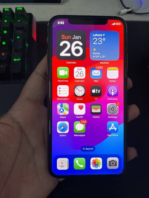 Iphone Xs 64 Gb Pta Dual Sim 10/10 waterpack 9