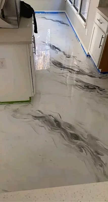 Epoxy Resin Flooring and Art - Crystal Clear Imported Quality - 1500ML 2