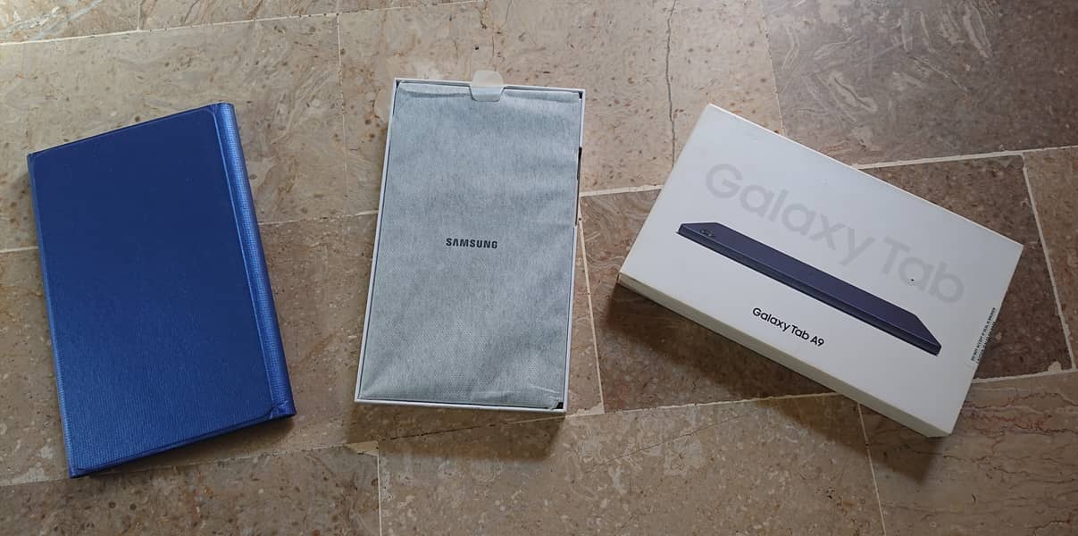 Samsung Galaxy Tab A9 4gb ram 64gb storage with box 9