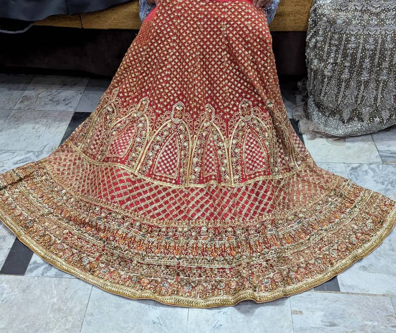 Bridal lehnga / Barat Lehnga / Wedding Barat Maxi 1