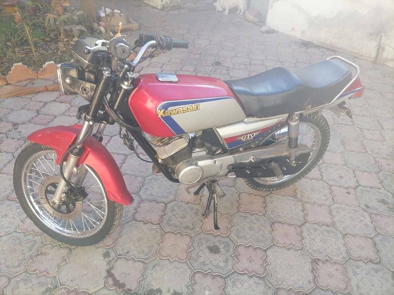 kawasaki GTO 125 peshawar nmbr 3