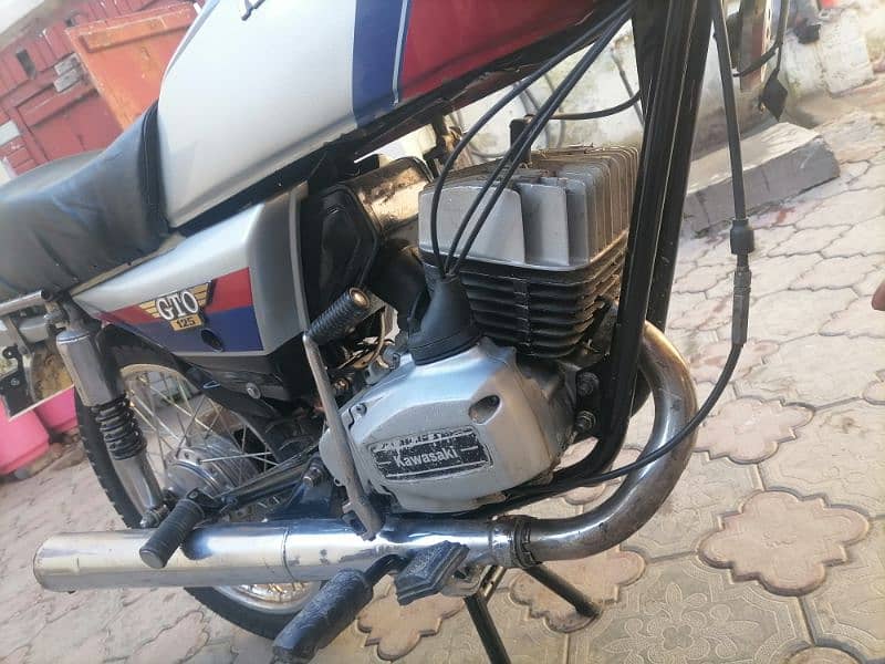 kawasaki GTO 125 peshawar nmbr 4