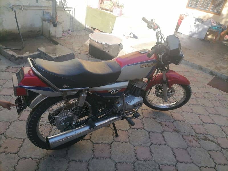 kawasaki GTO 125 peshawar nmbr 5