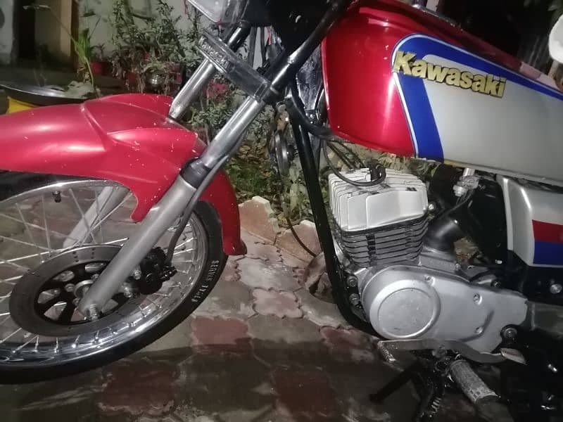 kawasaki GTO 125 peshawar nmbr 10