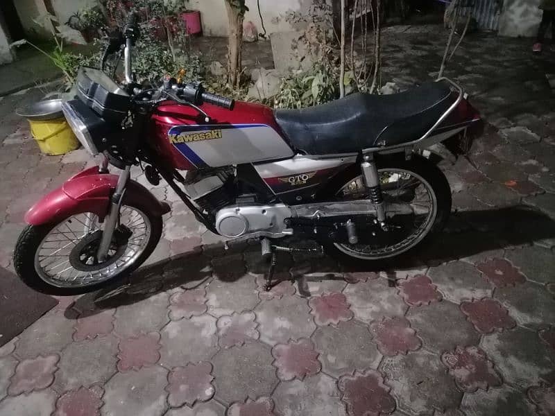 kawasaki GTO 125 peshawar nmbr 11