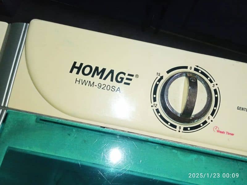 Kenwood homege washing machine twin tub model number KWM920SA Elite 0